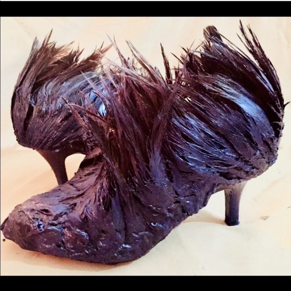 DONALD J PLINNER ancle boots vintage handmade party Burning man festival - Picture 2 of 4